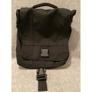 GAP Messenger Bag Shoulder Strap and Satchel Handle Black